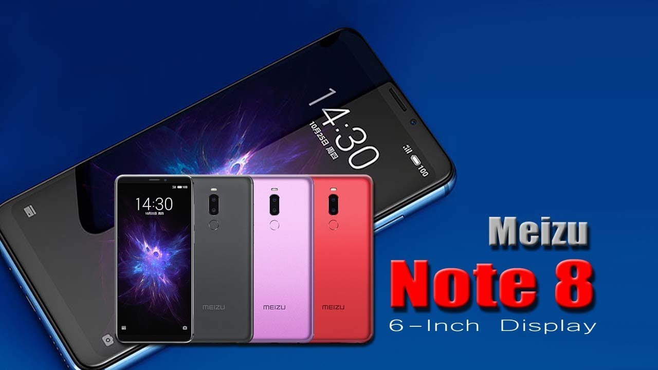 Meizu Note 8 (6-Inch Display, Dual Cameras) First look, Specification