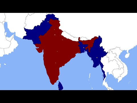 Indie vs Bývalé Britské Raj státy