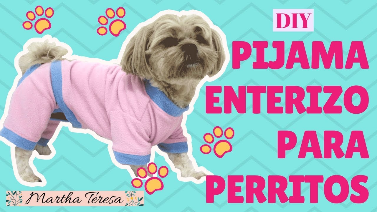 Pijama Enterizo Para Perritos-DIY- DOGS -