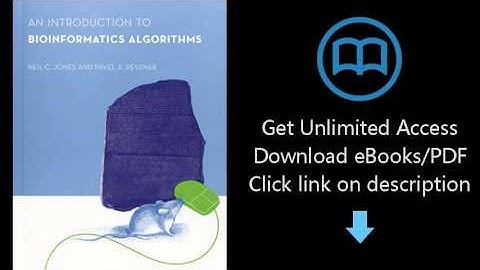 Download An Introduction to Bioinformatics Algorithms (Computational Molecular Biology) PDF