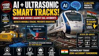 AI Railway Safety 😱 भारत की Smart Tracks | Accident Zero करने की तैयारी 🔥