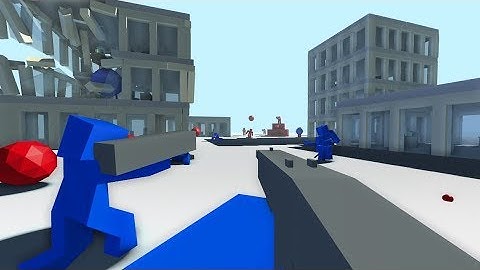 First person POV of an AI battle (Blender Game Engine)