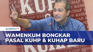 Wamenkum Soal Pasal Kontroversial KUHP & KUHAP Baru: Penangkapan Tersangka dan Penghinaan Presiden