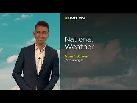 12/05/23 – brighter and warmer for most – afternoon weather forecast uk – met office weather