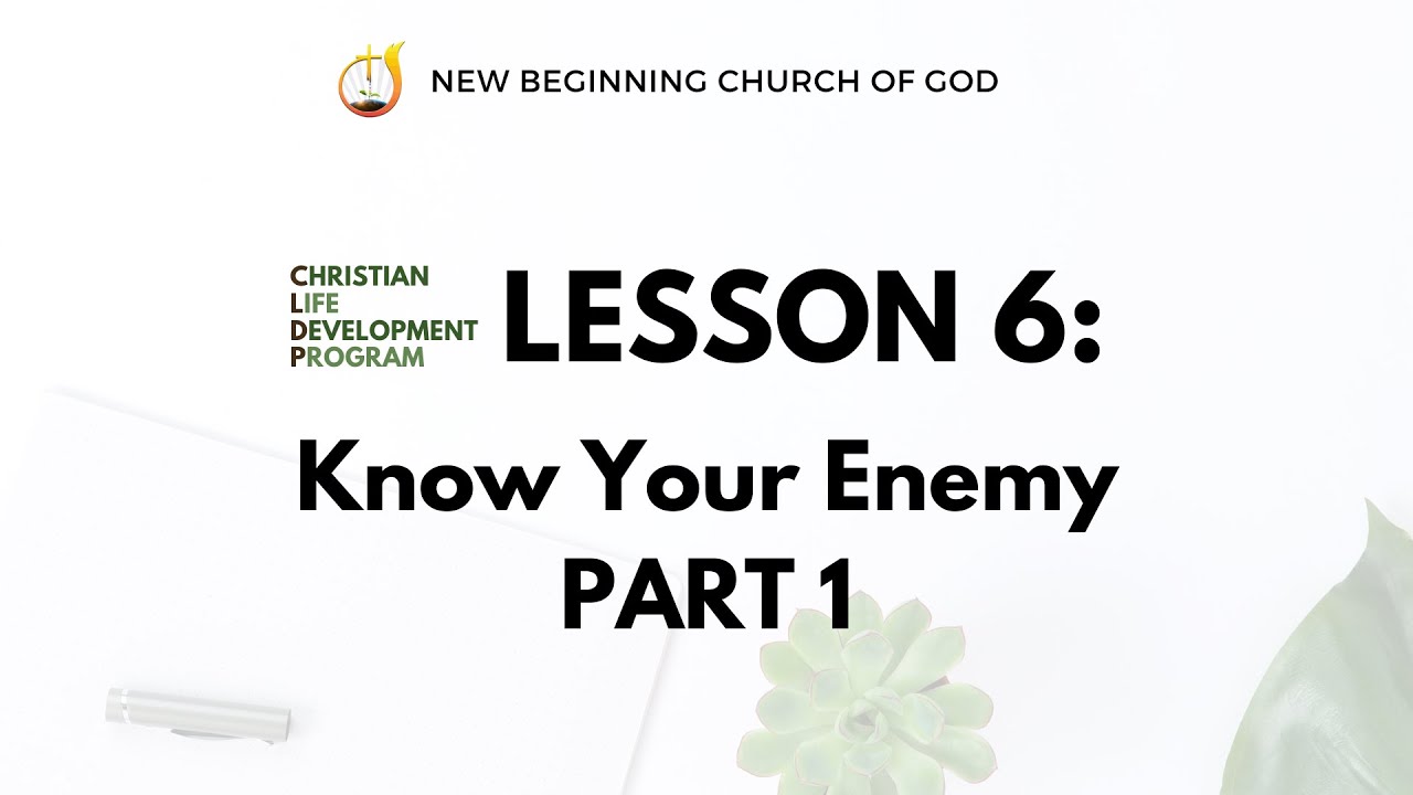 CLDP 1 - Lesson 6: Know Your Enemy (PART 1) - YouTube