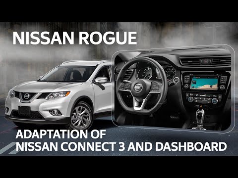 Nissan Rogue (II FL) - region conversion USA to EU, full FM range, European languages, navi maps