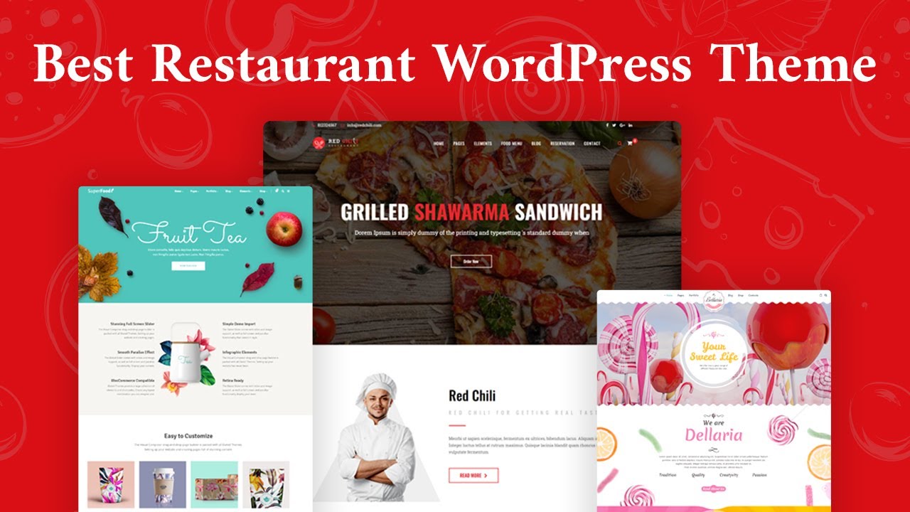 El mejor tema de WordPress para restaurante para crear un sitio web de restaurante