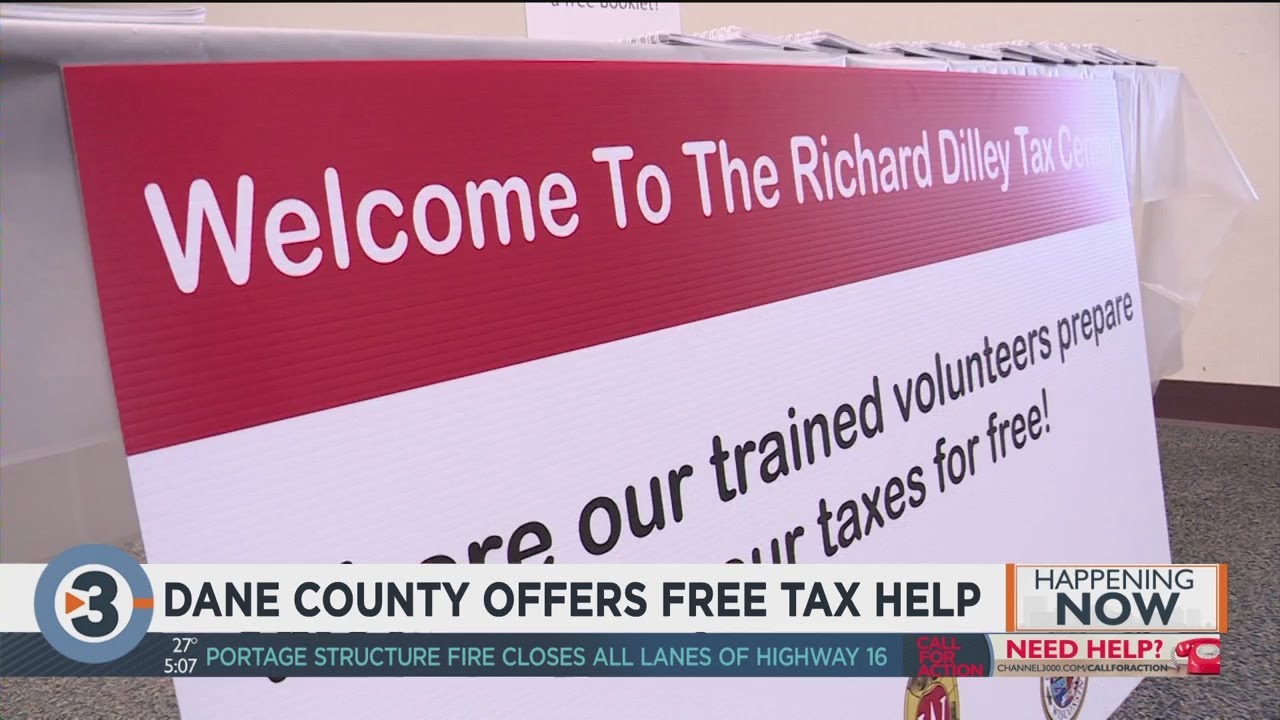 Dane County offers free tax help YouTube