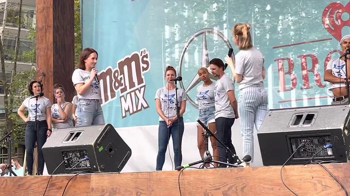 Diana performance at Broadway in Bryant Park