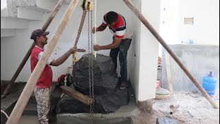 DIY Granite Water Fountain: Step-by-Step Guide | ALV STONES | Hyderabad