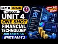 Unit 4 || Part -2 || Financial Technology and Analytics||