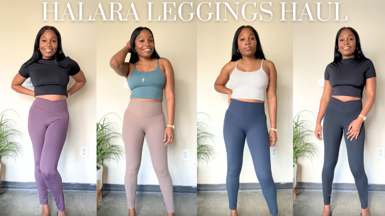 HUGE HALARA LEGGINGS TRY ON HAUL