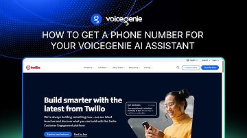 How To Get a Phone Number for Your VoiceGenie AI Assistant | Step-by-Step Tutorial