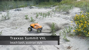 beach bash, austrian style - Traxxas Summit VXL #traxxas #traxxassummit #summivxl