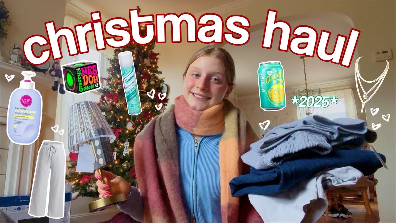 Что я получила на Рождество 2025 года! 🎄🎁🎅