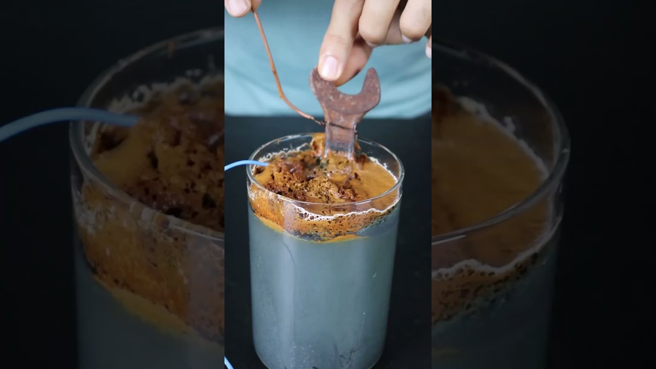 Rust Removal Magic Electrolysis In Action Viralvideo