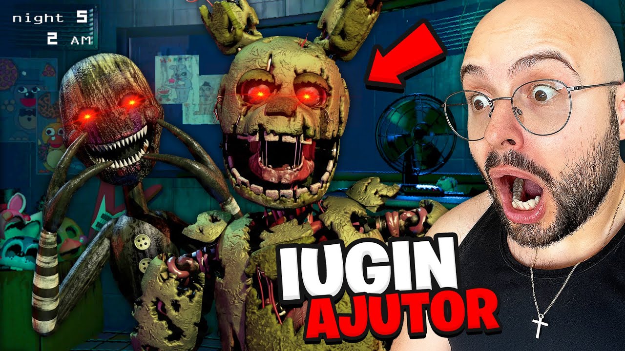 Castig la FNAF 3 cu ajutorul lui IuGIN (CEL MAI BUN JUCATOR de FNAF)