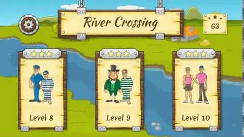 River Crossing IQ Logic Puzzles & Fun Brain Games : Level -9