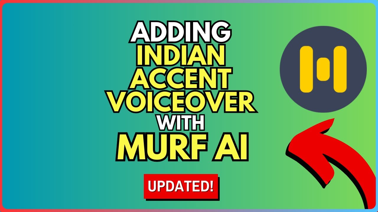 How to Add Indian Accent Voiceover with Murf AI - YouTube