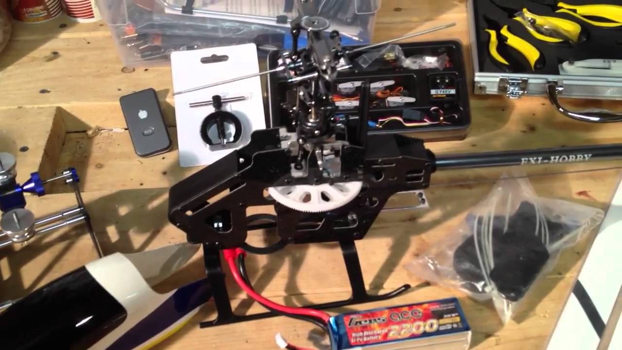 exi 450 helicopter kit