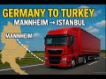 “Driving a Bus from Germany to Turkey Mannheim → Istanbul” || farhan15x