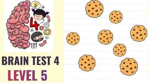 🧠 Brain Test 4 Level 5 | Tap on the biggest | Walkthrough