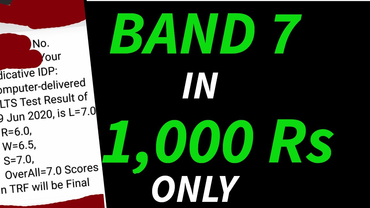Band 7 In 1000 Rs 100 Result Arshpreet Singh YouTube band-7-in-1000-rs-100-result-arshpreet-singh-youtube