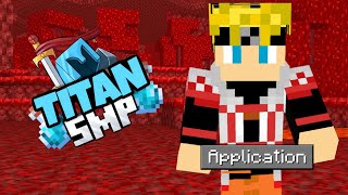 My Application for Titan SMP Season 1 #titansmpapplication screenshot 1