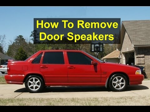 How to remove or replace a car door speaker in the Volvo S70, V70, etc. – VOTD