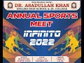 The best annual sports meet infinto 2022