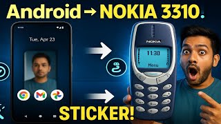 How to make your Android phone look like Nokia 3310? 100% Working Trick! screenshot 3