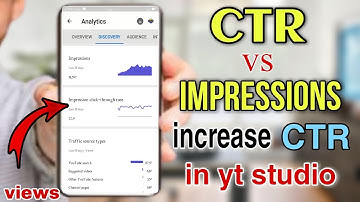 What is the click thorough rate on youtube | how to increase ctr to get more views
