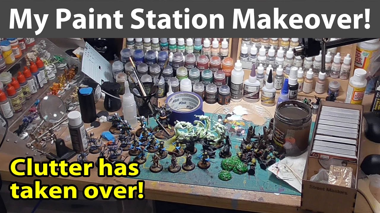 86 Best Painting Station ideas  painting station, hobby desk, hobby room