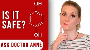 Hydroquinone for hyperpigmentation - is it safe? | Ask Doctor Anne