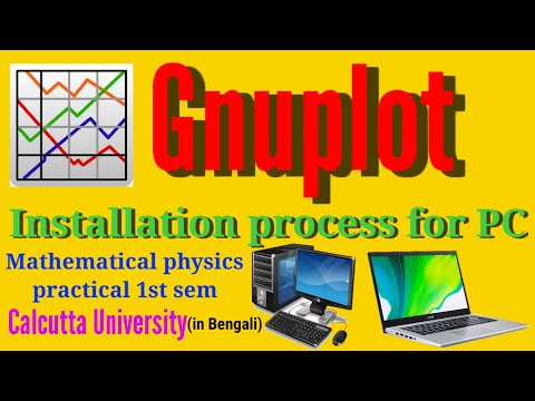 4.)Installation process of GNUplot in  PC/Laptop(in Bengali)||#gnuplot#tutorial#bengali#vidyapith