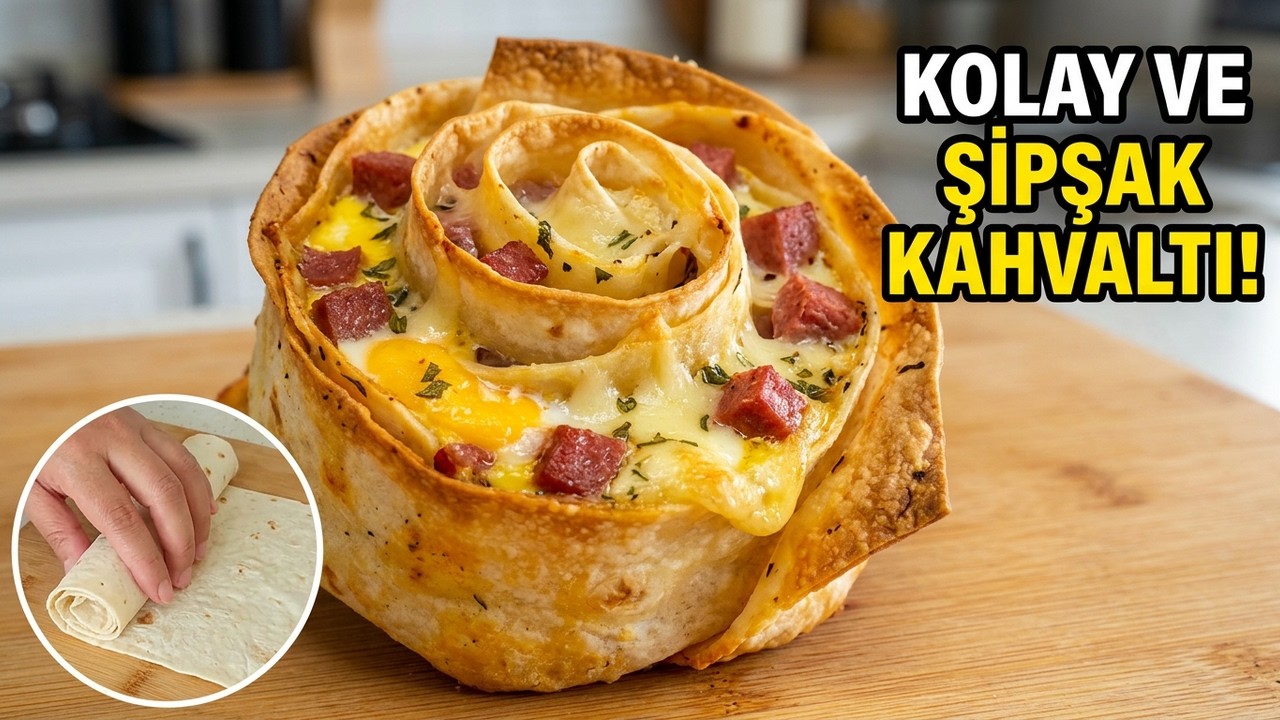 Hafta Sonu İçin Kolay Börek Tadında Kahvaltılık Tarifler 5 Dakikada Şipşak #kahvaltılıktarifler