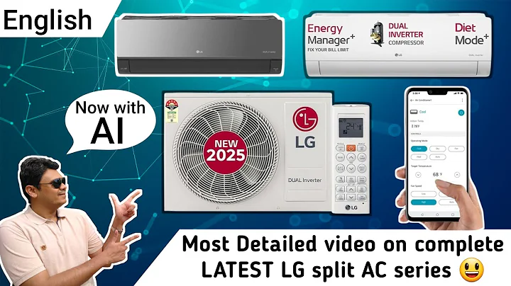 LG 2025 Split AC Series detailed Review | ArtCool, DualCool & Diet cool | Best AC in India? [Eng]