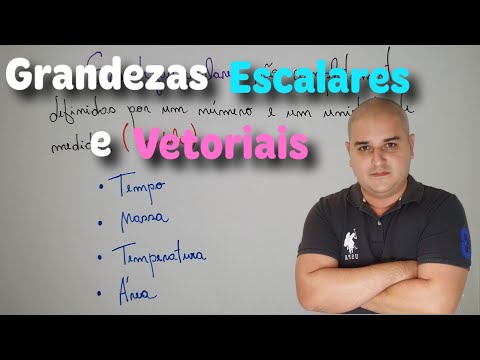 Vídeo: Qual é a diferença entre escalar e vetorial?