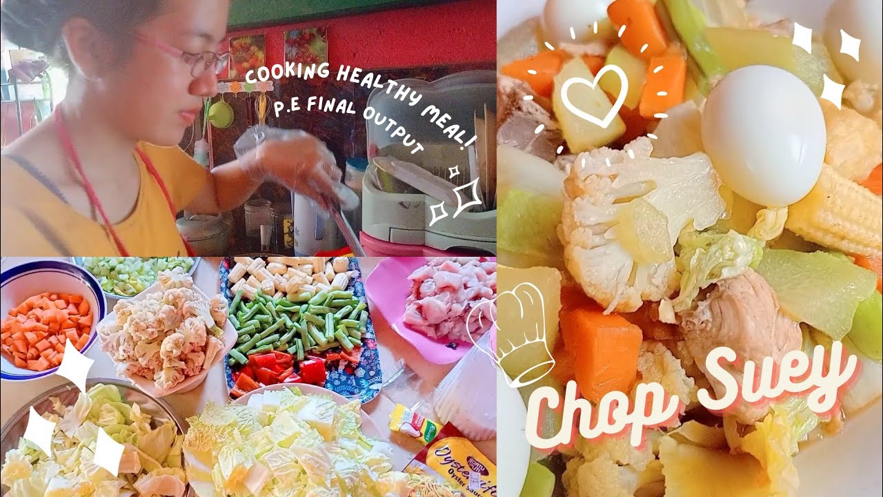 Special Chop Suey + its healthy benefits to a Volleyball Athlete (P.E