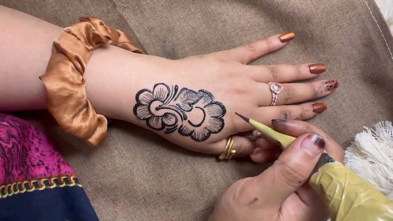 How to Draw Simple Somali Henna Designs for Beginners