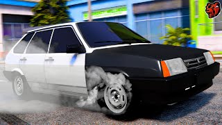 картинка: ПОКУПАЕМ ЛАУНЧ КОНТРОЛЬ НА ОПЕРСКУЮ ДЕВЯТКУ! БЫСТРЫЙ ВАЗ! - BLACK RUSSIA (CRMP MOBILE) 🌊ВОТЕР