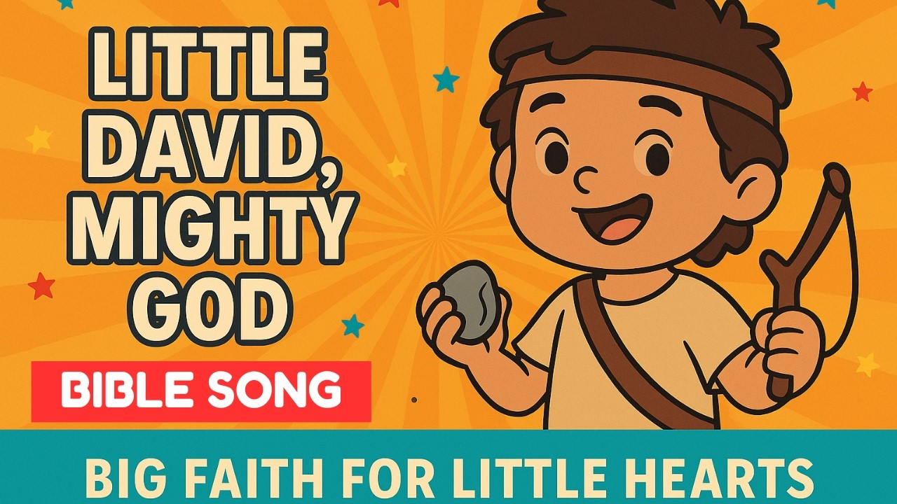 Little David, Mighty God | David and Goliath | Bible Songs For Children