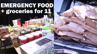 6 MONTH GROCERY HAUL for a family of 11
