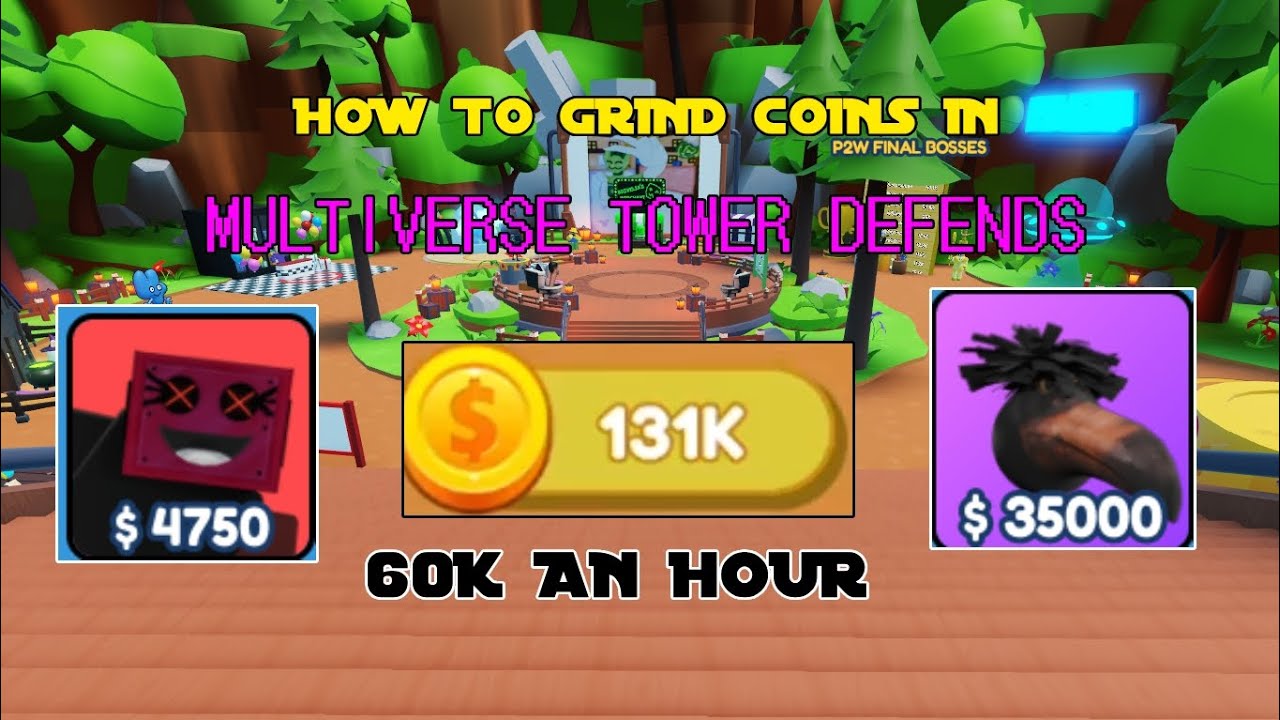 131k How to grind coins in Multiverse TD | Summoning 131K Coins - YouTube