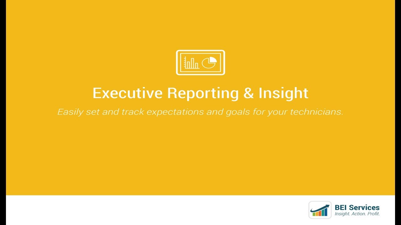 Executive Reporting and Insight