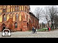 Walk and Organ music Kaliningrad / Binaural Audio