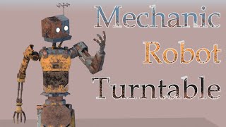 Mechanic Robot Turntable