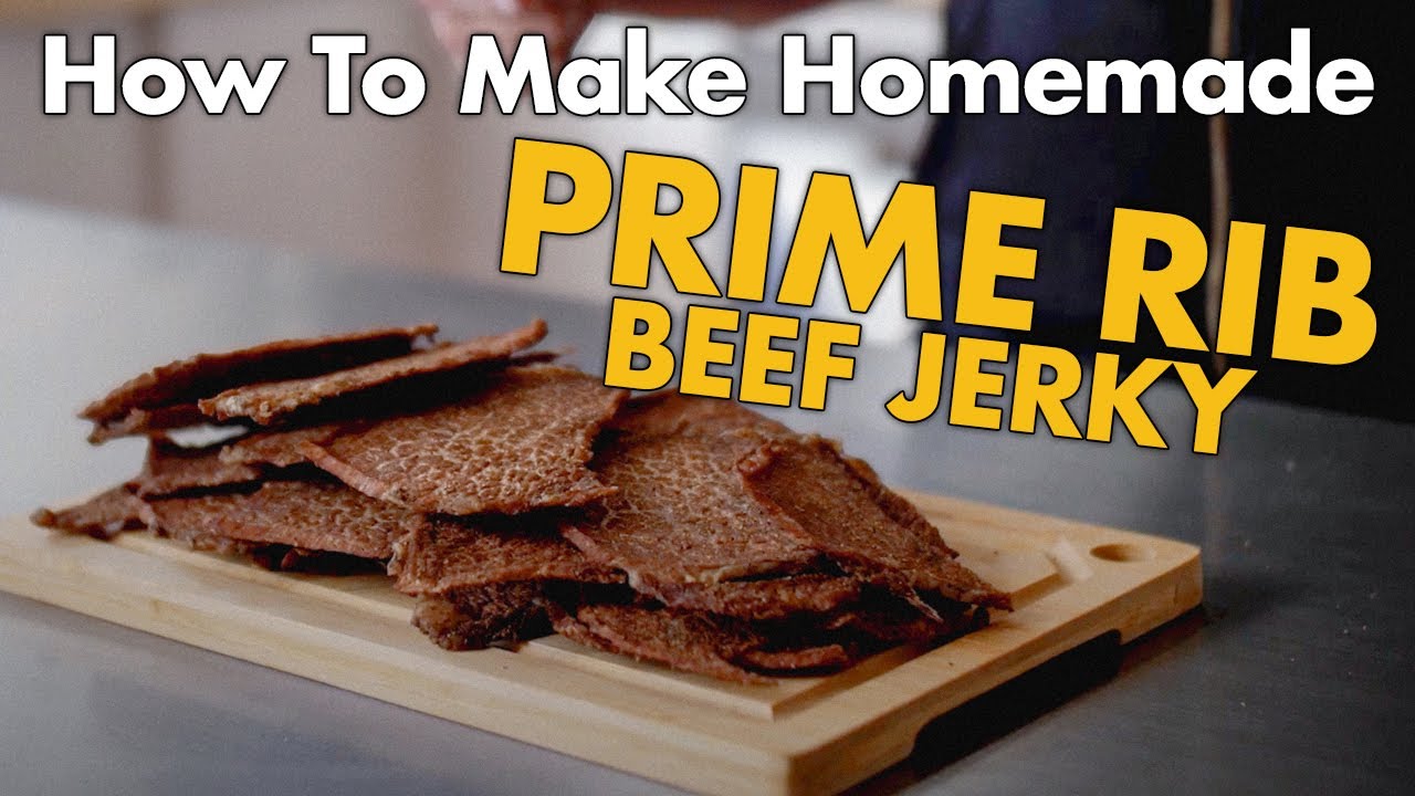 Easy Prime Rib Beef Jerky Recipe YouTube