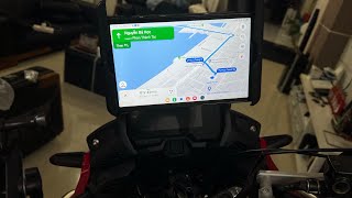 CB500X with Tablet - Ram Tab Tite Mount