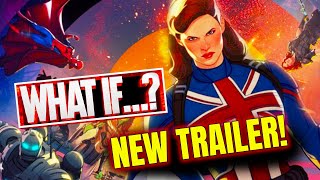 NEW Marvel What If Trailer BREAKS INTERNET, Yellowjacket BACK, & Black Widow Release!